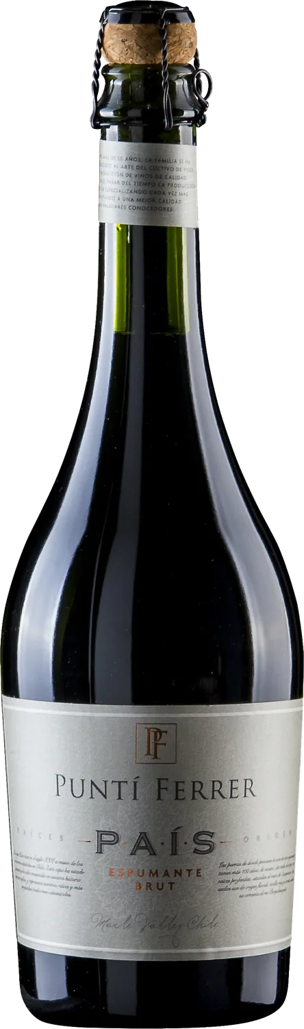 Espumantes Espumante País Brut — Viña Puntí Ferrer, Valle del Rapel