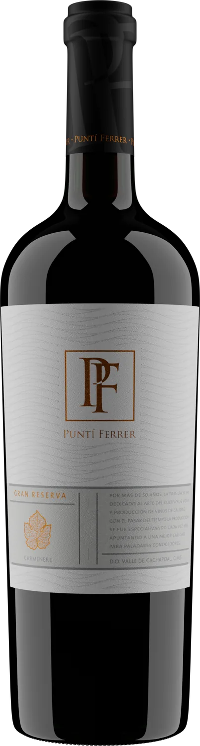 Gran Reserva Carménère — Viña Puntí Ferrer, Valle de Cachapoal