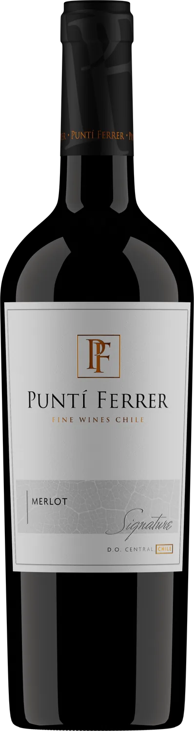 Signature Merlot — Viña Puntí Ferrer, Valle Central